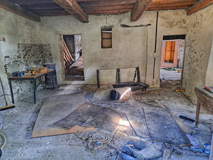 achat vente Maison de hameau ancienne a vendre  en pierre  Saint-Martial  GARD LANGUEDOC ROUSSILLON