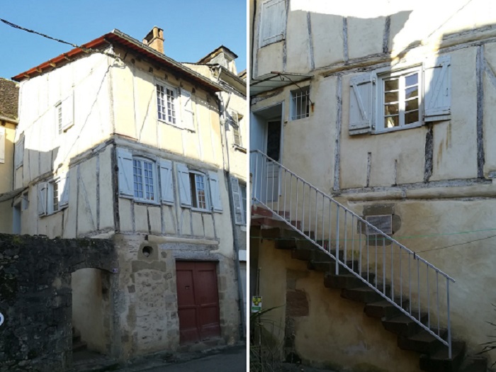 achat vente Maison ancienne a vendre  de village  Beaulieu sur Dordogne , proche des commerces CORREZE LIMOUSIN