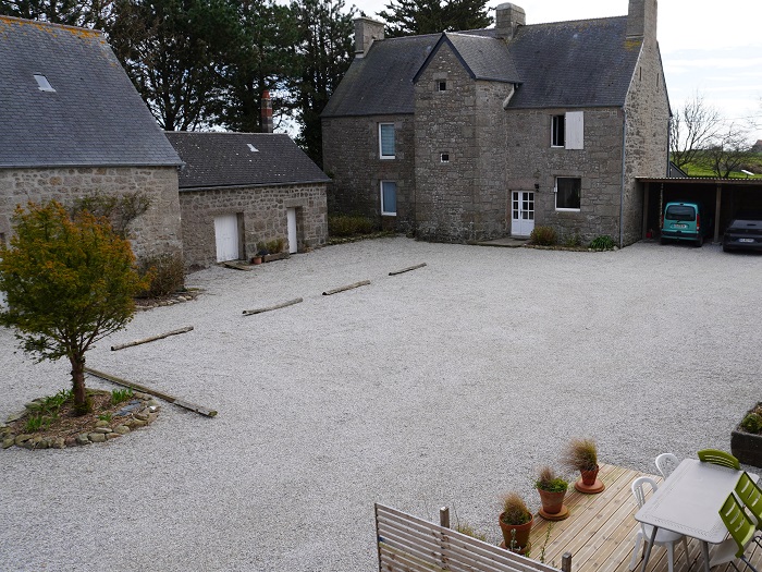 achat vente Ancien manoir a vendre  , dépendances, gîte Réville , à 500 m de la plage MANCHE NORMANDIE