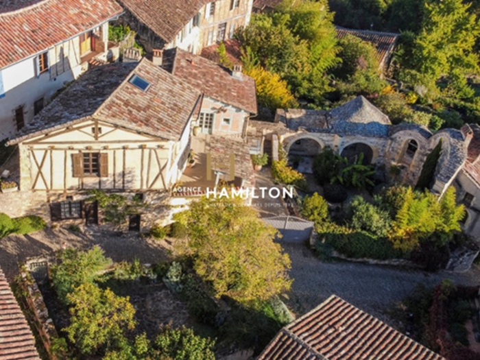 achat vente Maison Ancienne a vendre  , garage, vestiges ancienne chapelle XVIe s Cordes sur Ciel , coeur de la cité médiévale, cadre privilégié et préservé TARN MIDI PYRENEES